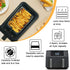 BYKITCHEN Air Fryer Rack for Ninja Dual Air Fryer, 3pcs Stackable Stainless Steel Dehydrator Racks, Accessories