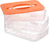 3-Layer 54 (3-Layer, BTSKY Deviled Egg Platter with Lid, Slots Deviled Eggs Carrier, Clear Portable Egg Holder