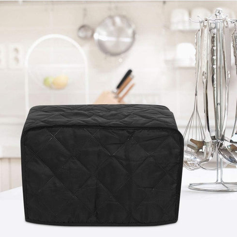 Cooker Cover Protector, Quality Polyester Pongee Dust Cover for Electrical Appliances (Black, 40.6 * 23 * 25.4cm)