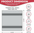 QUBA LINEN 100% Set 12x12 Inches, Pack 12 Cotton Washcloth Soft, Absorbent Face Towels for Bathroom & Gym Use Durable