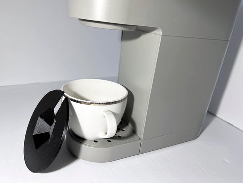 Coffee Mug Cup Splash Guard Screen compatible with Keurig and other single serve brewing machines (Black)