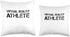 Virtual Reality Athlete Throw Pillow, 18x18, Multicolor Design