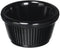 Winco Fluted Ramekins, 2-Ounce, Black