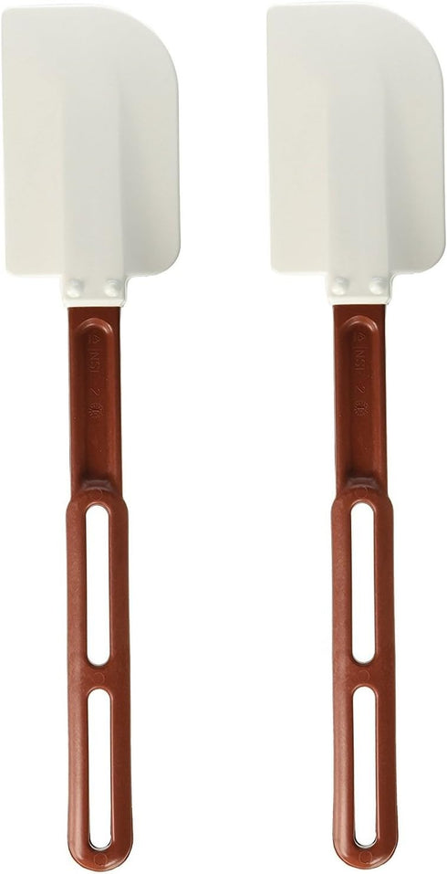 Vollrath 52010 High-Temp Silicone Spatulas, Set of 2 (10-Inch)