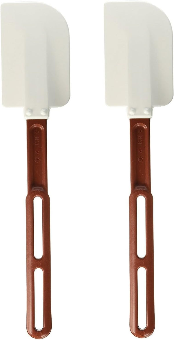 Vollrath 52010 High-Temp Silicone Spatulas, Set of 2 (10-Inch)