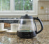 12 Cup Millennium Style Carafe, Black by Medelco GL312