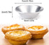 20Pcs Egg Tart Molds, Mini Tart Pan for Baking, Aluminium Puto Mold Pie Tins