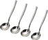 4-Piece Small Stainless Steel Gravy Soup Spoon Set, Perfect for Serving