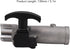 Zerodis 7 Spline 26mm Strimmer Trimmer Brush Cutter Shaft Connector, Garden Tool Parts for Effective Trimming