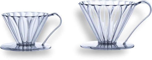 CAFEC Sanyo PFD-4 Flower Dripper, CUP 4, Clear