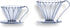 CAFEC Sanyo PFD-4 Flower Dripper, CUP 4, Clear
