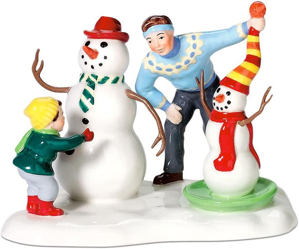 Department 56 Snow Village Like Father Like Son Accessory Figurine