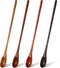 4 Pcs 13 Inch Long Handle Wooden Spoons for Cooking, Vintage Stirrer Spoon for Kitchen Soup, Coffee, Cocktail Mixing