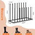 HIEDUYT Closet (plus8pairs) Boot Rack Shoe Cabinet Metal Shoe Rack for Shoe Organizer