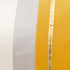 Avigers 18 x 18 Inches Yellow White Gold Leather Striped Patchwork Velvet Cushion Case for Couch, Living Room