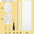 Set 3, OurWarm Nursery Book Shelves for Wall of White Natural Wood Nursery Floating Shelves with Towel Bar, Wall