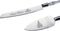 Lassos Boutique Sweet Sixteen Quinceanera Cake Serving and Knife Set, Stainless Steel with Acrylic Handle