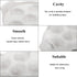 Okllen 4 Pack Ceramic Escargot Plates, 6.5 Inch Seafood Snail Dish with Handles, White Baking Dish