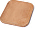 Small Square Wooden Tray 5.9 Inch Decorative Tray for Coffee Table, Ottoman,