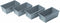 Chicago Metallic Commercial II Non-Stick Mini Loaf Pans, Gray, 5-3/4 by 3-1/4 by 2-1/4-Inch, 4 Count