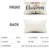 DFXSZ Merry Christmas Pillow Covers, Holly Berries Lumbar Pillowcase 12x20 Inch for Home Decoration