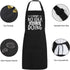 Funny Aprons for Men with Pockets, Mens Cooking BBQ Chef Aprons, Grilling Gifts for Dad Birthday