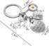 PHAETON 20PCS Kitchen Home Cooking Key Ring Fried Egg Pan Cook Book Tableware Key Chain Small Charm Chef Keychain Baking Accessories Keychain