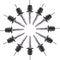 Pafusen 12 Pack Pour Spouts for Liquor Bottles, Liquor Pour Stainless Steel