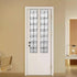 Over The Door Shoe Organizer, 14 Large Mesh Pockets Hanging Shoe Rack for Closet Organizers and Storage, 2-Pack, White