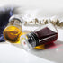 5.5oz Oil and Vinegar Cruets, 2 Pack Glass Dispenser Bottles for Cooking, Leakproof and Drip Free Spouts