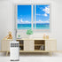 5.9 Portable Air conditioner Window Kit, Adjustable Vertical/Horizontal Sliding Window Kit Plate for Unit, AC Window
