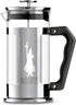 Bialetti 6860 Preziosa Stainless Steel 3-Cup French Press Coffee Maker, Silver