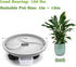 Looca 13Rolling 3 Pack, 120 lbs Plant Caddy with Wheels and Drainage Tray, Plant Stand Flower Pot Mover, Planter