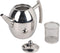 Stainless Steel Teapot with Filter, Easy Pour Coffee Pot Kettle for Home and Office, 1000ml Capacity
