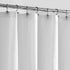 ALYVIA SPRING Waterproof Fabric Shower Curtain Liner, Standard Size 70x72, White with 3 Magnets