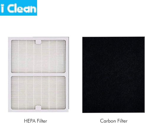 I clean Replacement Idylis Filter A, 2 Packs Filters for Idylis Models IAP-10-100, IAP-10-150, AC-2119