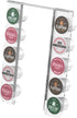 GALVANOX Acrylic K Cup Organizer, Space Saving Pod Holder for Keurig K-Mini/K Mini-Plus, 10 Pod Capacity