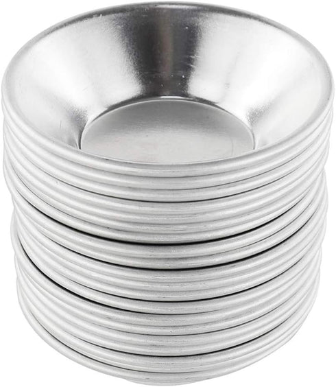 20Pcs Egg Tart Molds, Mini Tart Pan for Baking, Aluminium Puto Mold Pie Tins