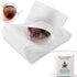 Fenshine 400 Pcs Disposable Tea Filter Bags, Empty Cotton Drawstring Seal Tea Infusers for Loose Leaf Tea