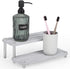 Segbeauty 2 Tier Bathroom Tray Countertop Organizer, 11 x 4.3in Instant Drying Stone Tray for Kitchen, Bathroom
