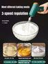 Mini Hand Mixer, Cordless Electric Handheld Mixer, USB Rechargeable with 2 Detachable Whisks for Kitchen Baking