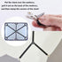Adjustable Bed Sheet Holder Straps, 6 Way Cross Elastic Sheet Fasteners for Round and Square Mattresses