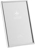 Lawrence Frames Simply Metal Picture Frame, Silver, 4 by 6-Inch