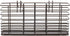 SANNO Stainless Steel Utensil Drying Rack Silverware Holder for Dish Rack, Hanging Cutlery Utensil Holder Silverware Organizer Stainless Steel Rack Silverware Holder,Black by SANNO