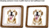 5x5 3.5x3.5 5x5,Square Natural Picture Frame Wood with Mat for Pictures or Wall Photo Frames Made of Solid Walnut Wood