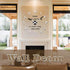 VANGOLD Wall Clocks for Living Room Decor, Stylish Timepiece for Home Decoration