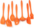 Chef Craft Premium Silicone Spoon Spatula, 11.5", Orange