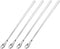 uxcell 4Pcs 7.6 Inch Stainless Steel Mixing Spoon Set, Cocktail Stirrer Bar Spoon for Drink Stirring