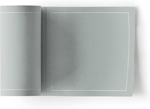 Cotton Cocktail Napkin - Grey - 4.3 x 4.3 in - 50 units per roll