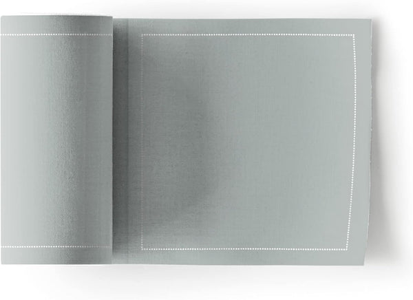 Cotton Cocktail Napkin - Grey - 4.3 x 4.3 in - 50 units per roll
